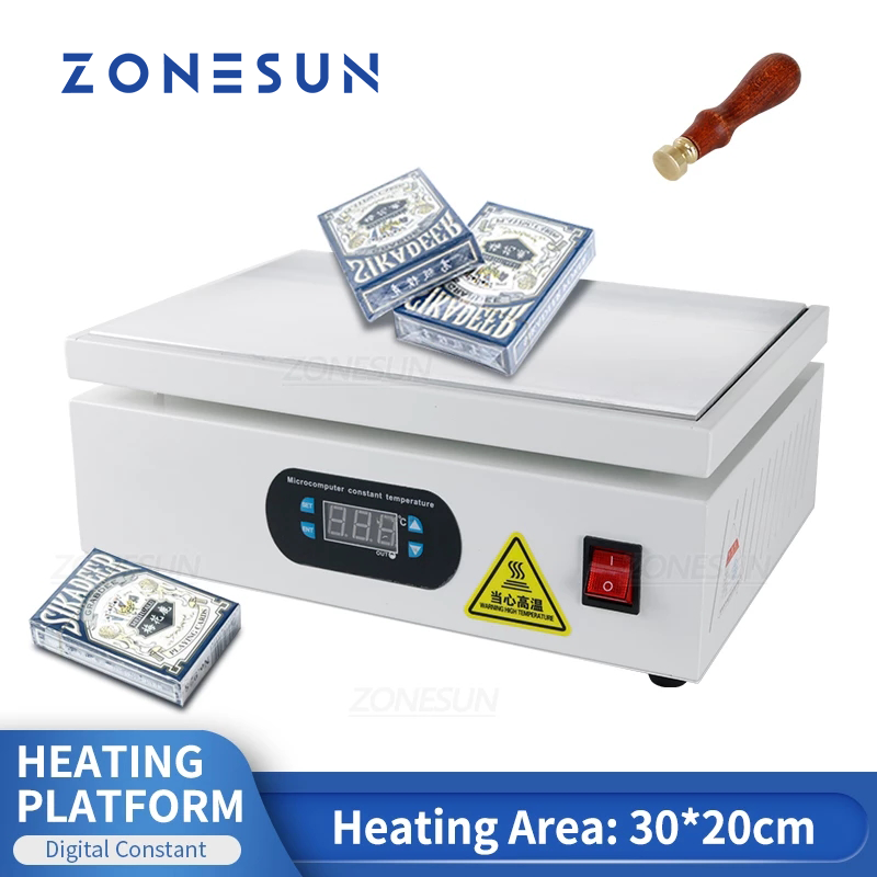 ZONESUN Digital Cellophane Wrapping Machine