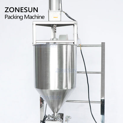 ZONESUN ZS-GFGT50 3-50ml Automatic Paste Filling And Sealing Machine