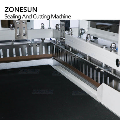 ZONESUN ZS450 Máquina cortadora, selladora y envoltura de película retráctil tipo L