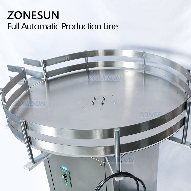 ZONESUN Custom Liquid Paste Filling And Capping Machine With Bottle Unscrambler ZS-FAL180P3