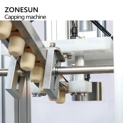 ZONESUN ZS-XG16D1 Custom Automatic Wooden Cork Cap Pressing Machine With Cap Feeder