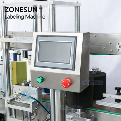 ZONESUN ZS-TB300Z Dual Use Automatic Square Round Double Sides Labeling Machine