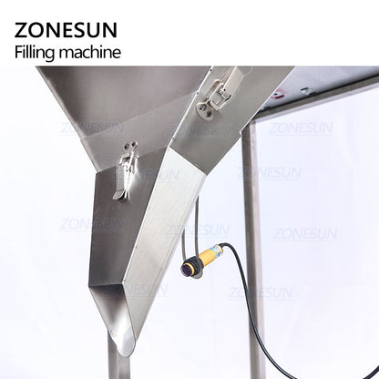 ZONESUN DL-5000D Semi Automatic 2 Heads Powder Weighing Filling Machine