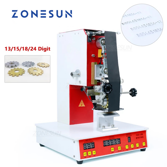 ZONESUN ZY-RM2-D Rolling Ribbon Dialing Date Printing Machine