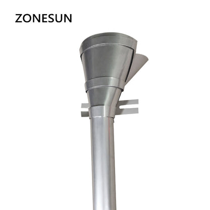 ZONESUN, sellado trasero personalizado, moldeador de sellado de tres lados, accesorios para máquina de sellado y llenado