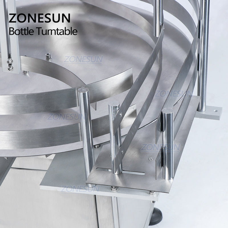 ZONESUN ZS-LP600Z Tabletop Automatic Round Rotary Plastic Glass Bottle ...