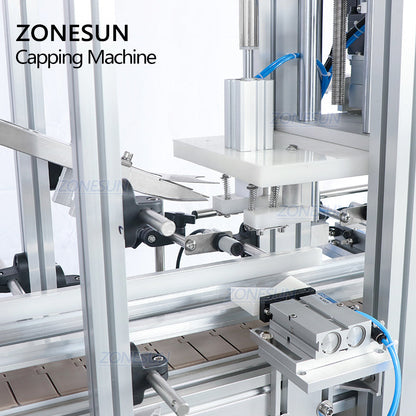 ZONESUN ZS-XG1870V Benchtop Bottle Capping Machine With Vibratory Bowl