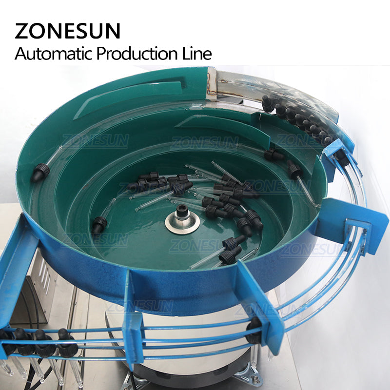 ZONESUN ZS-FAL180A8 Máquina automática de llenado, tapado y etiquetado de líquidos con bomba magnética