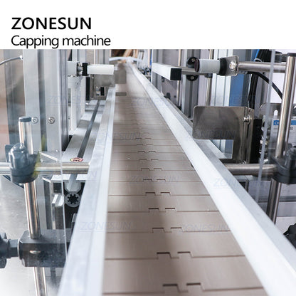 ZONESUN Custom Full Automatic Capping Machine With Dust Cover