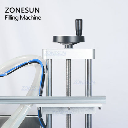 ZONESUN ZS-DTDP20-2 Desktop Diaphragm Pump Liquid Filling Machine