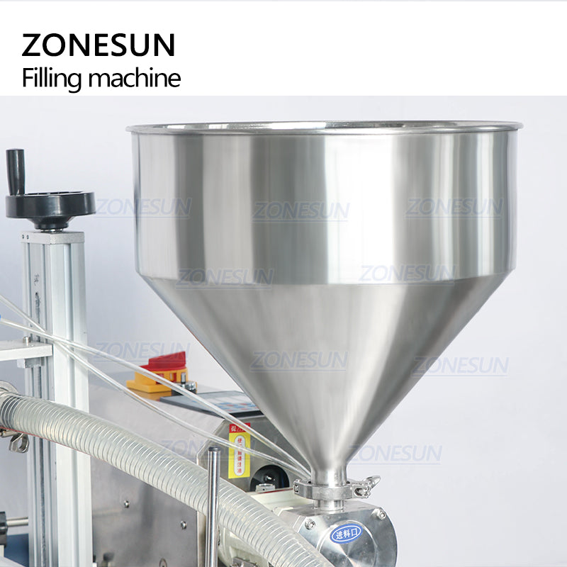 ZONESUN ZS-DTGT900 Tabletop Automatic Rotor Pump Paste Filling Machine