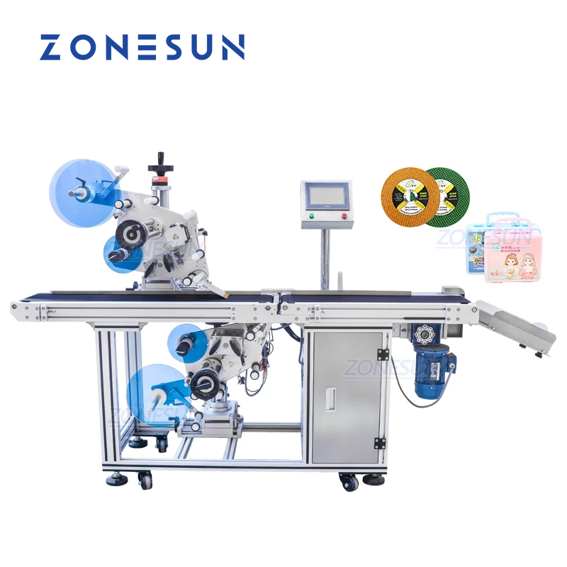 flat surface labeling machine