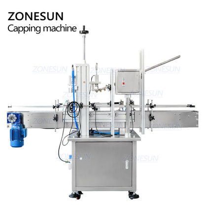 ZONESUN ZS-XG16D1 Custom Automatic Wooden Cork Cap Pressing Machine With Cap Feeder