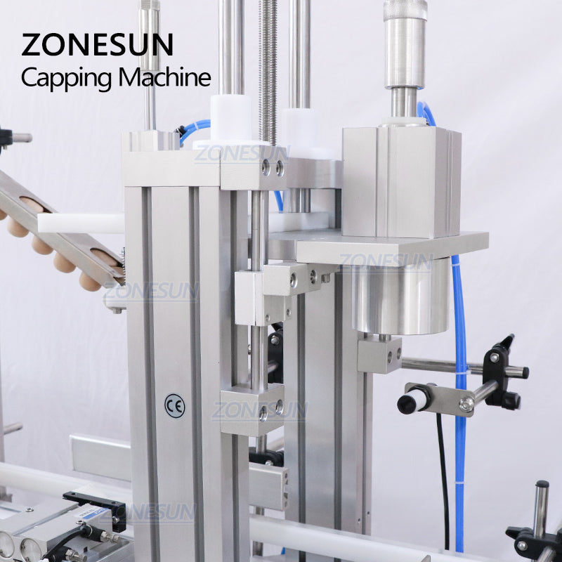 ZONESUN ZS-XG1870D1 Pneumatic Automatic Wooden Cork Feeding Pressing Capping Machine