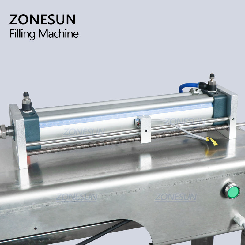 ZONESUN ZS-GY1C Pneumatic Automatic Paste Filling Machine With Conveyor