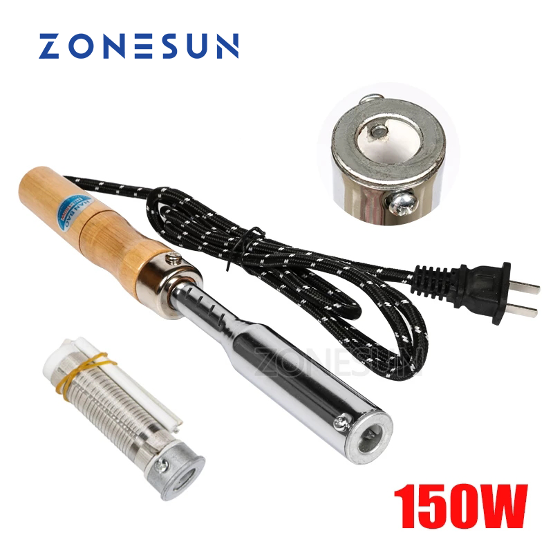 ZONESUN Hand-held Soldering Iron Stamping Machine