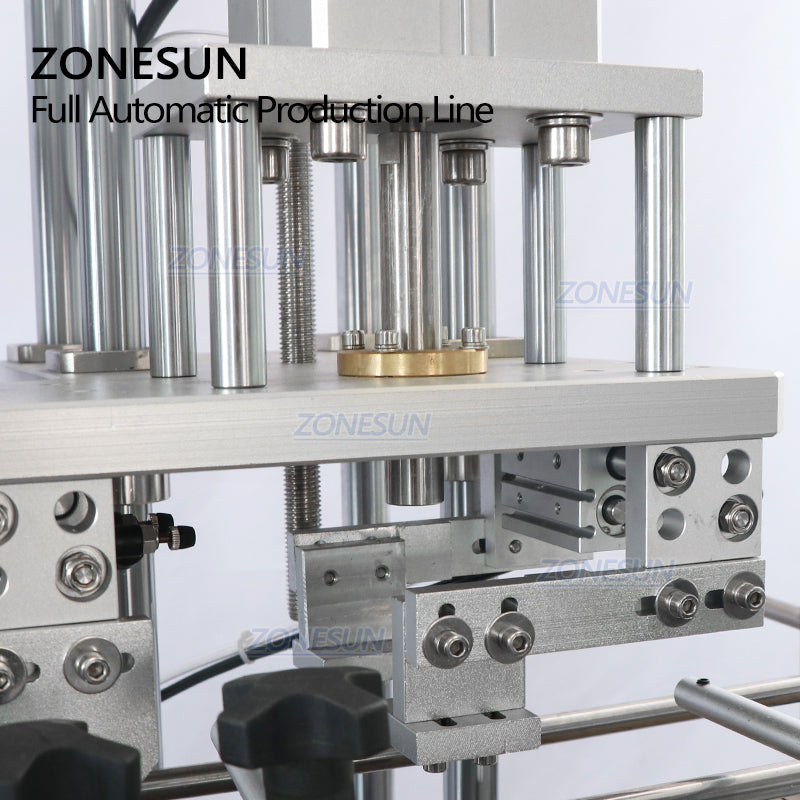 ZONESUN ZS-FAL180X1 Máquina automática de llenado de líquidos al vacío y etiquetadora de botellas redondas y cuadradas