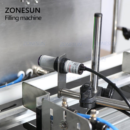 ZONESUN ZS-DTPP4F Desktop 4 Nozzles Automatic Peristaltic Pump Liquid Filling Machine