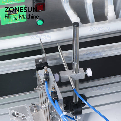 ZONESUN ZS-DTMP6 Automatic 6 Diving Nozzles Magnetic Pump Liquid Filling Machine