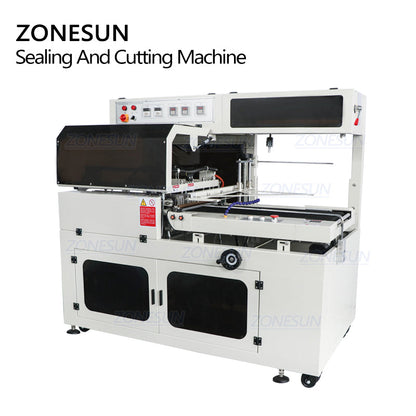 ZONESUN ZS450 L-Type Shrink Film Wrapping Sealing Cutting Machine