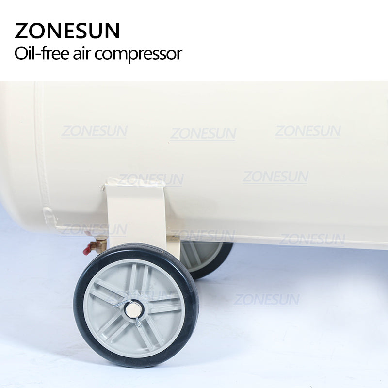 ZONESUN ZS-AC160L Powerful Pure Copper Piston Type Mute Oil-Free Air Compressor（Best Offer）