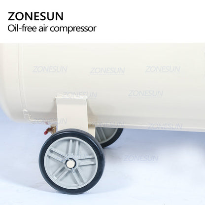 ZONESUN ZS-AC160L Powerful Pure Copper Piston Type Mute Oil-Free Air Compressor（Best Offer）