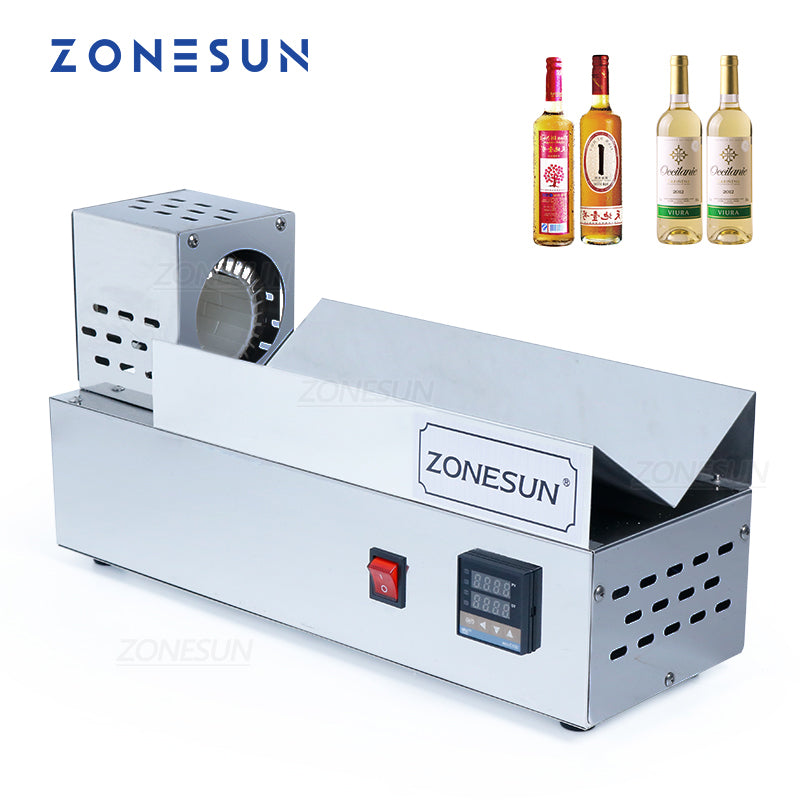 ZONESUN ZS-SX830 70-80mm Máquina termorretráctil de tapa de botella de vino