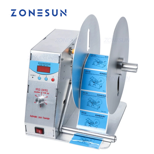 Label Rewinding Machine