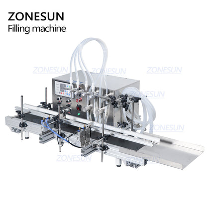 zonesun 4 nozzle filling machine