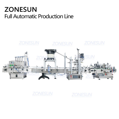 filling capping labeling machine