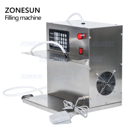 ZONESUN Spout Pouch Diaphragm Pump Liquid Filling Machine