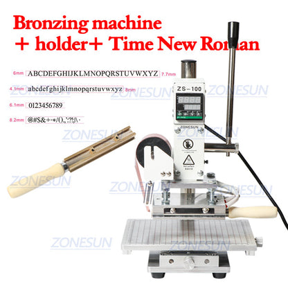 ZONESUN ZS-100C 10x13cm Hot Stamping Machine