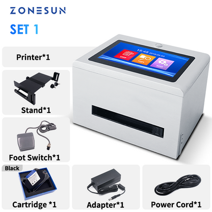 ZONESUN ZS-TIP127 Tabletop Inkjet Date Coding Machine