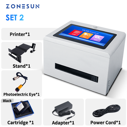 ZONESUN ZS-TIP127 Tabletop Inkjet Date Coding Machine