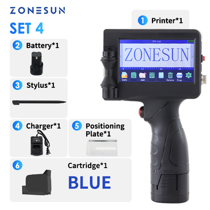 ZONESUN ZS-HIP127 Handheld Inkjet Printer Coding Machine