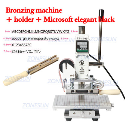 ZONESUN ZS-100C 10x13cm Hot Stamping Machine