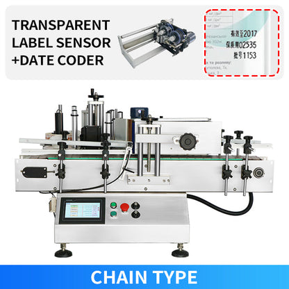 ZONESUN ZS-TB150 Automatic Round Bottle Labeling Machine