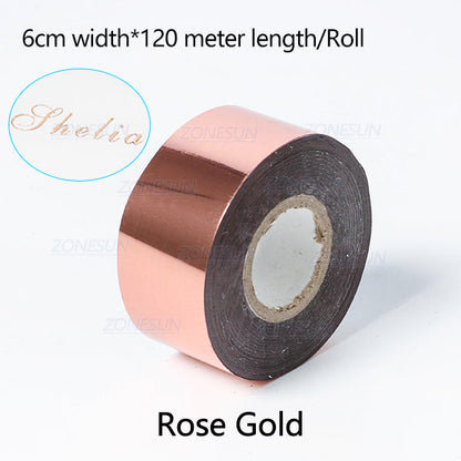 ZONESUN 6cm Hot Stamping Foil Paper