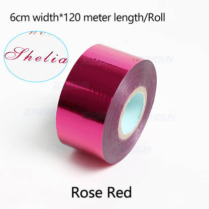 ZONESUN 6cm Hot Stamping Foil Paper