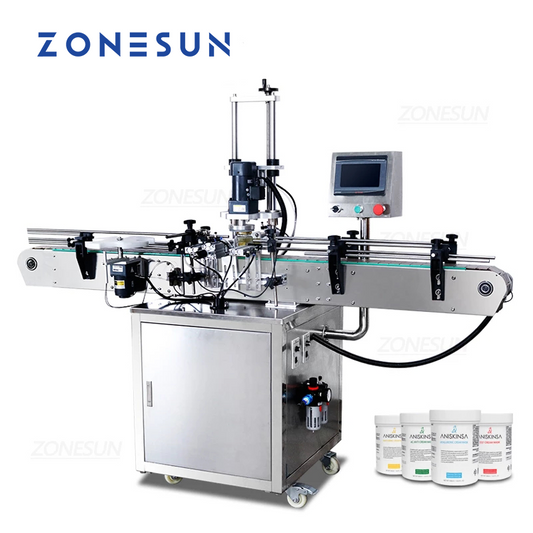 Máquina automática de tapado de botellas ZONESUN ZS-XG440D