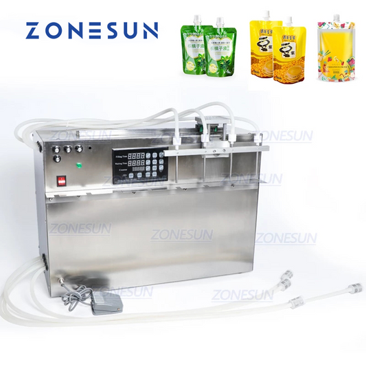 Spout Pouch Filling Machine