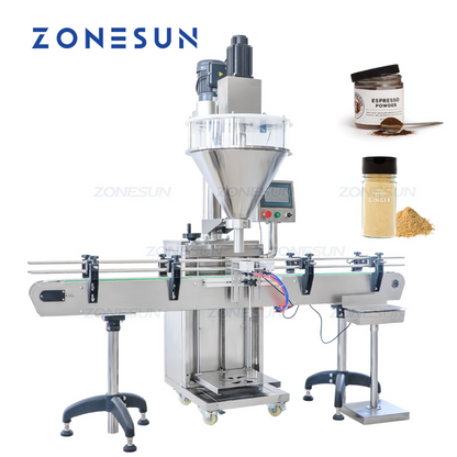 ZONESUN ZS-FM730A 10-2000g Automatic Pneumatic Powder Filling Machine