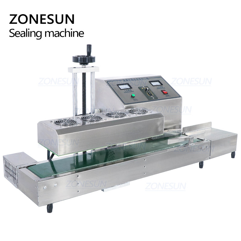 ZONESUN ZS-FK6000A 15-80mm Air Cooled Continuous Electromagnetic Induction Sealing Machine