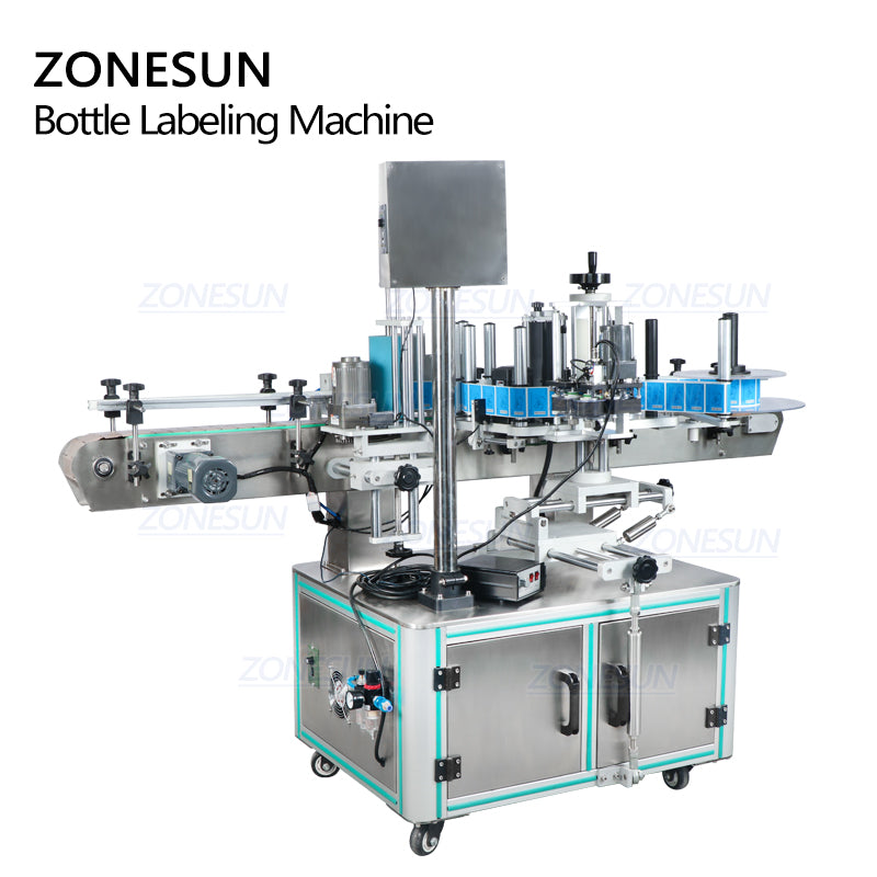 ZONESUN ZS-TB260Z Automatic Round Bottles Positioning and Labeling Machine