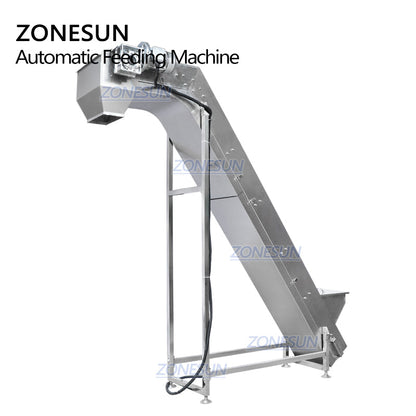 Máquina automática de alimentación de alimentos personalizada ZONESUN ZS-SLJ2 para cadena de producción 