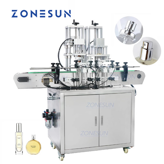 Máquina automática de tapado de botellas de perfume ZONESUN ZS-YG09