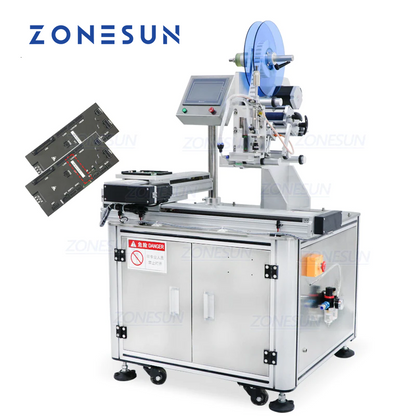 ZONESUN ZS-TB452Z Máquina etiquetadora plana de placa de circuito semiautomática