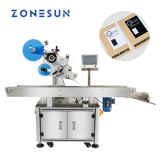 ZONESUN ZS-TB831 Automatic Flat Surface Labeling Machine  For Normal Transparent Label