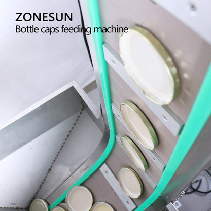 ZONESUN ZS-SLJ1 Automatic Customizable Feeding Elevator Machine For Capping Machine