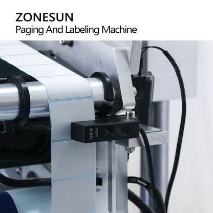 ZONESUN ZS-TB180PBF Automatic Flat Paper Paging And Labeling Machine